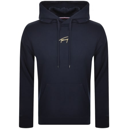 Navy tommy jeans hoodie shop